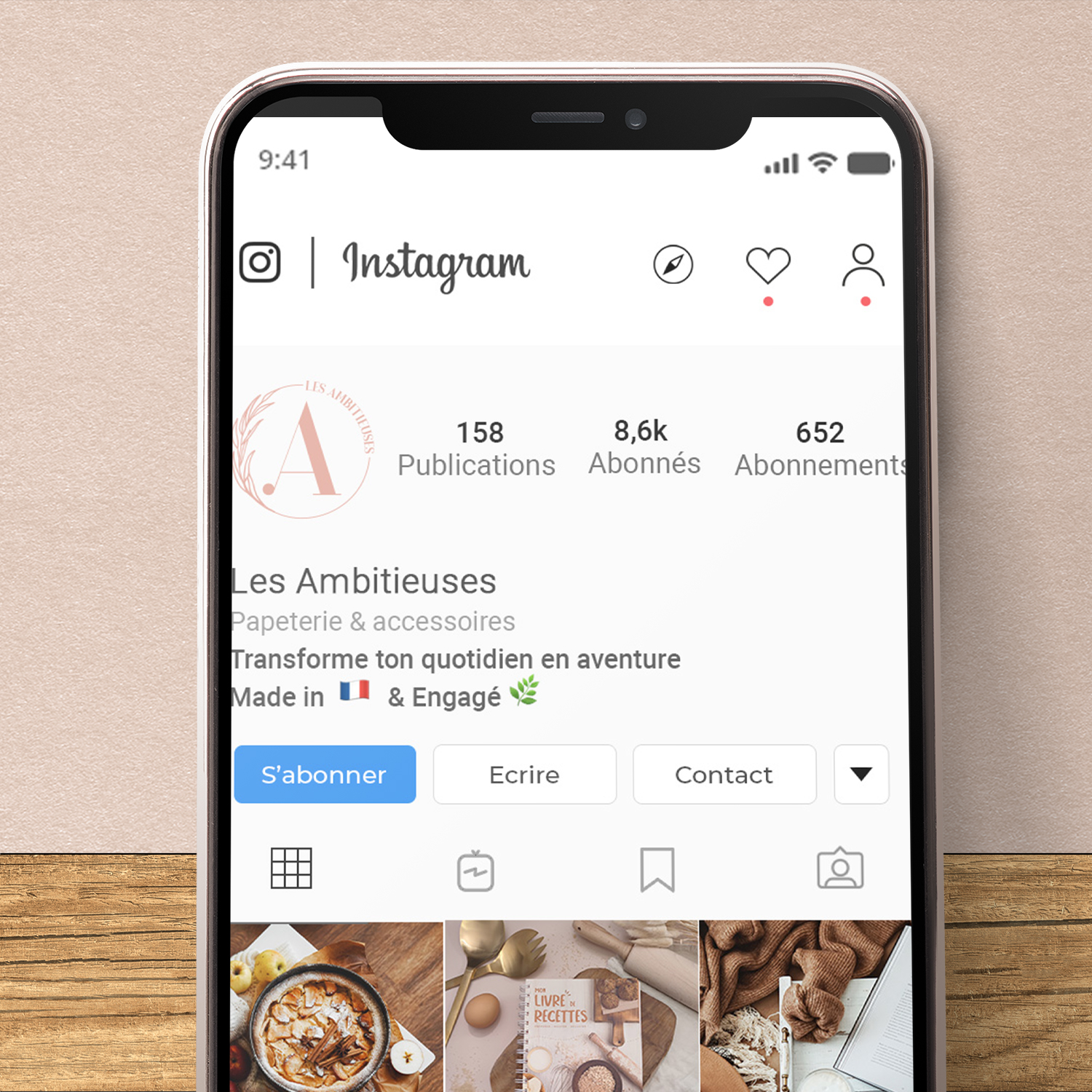 Réseaux sociaux Les Ambitieuses