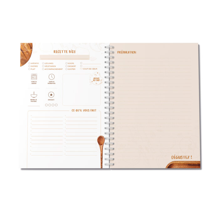Livre de recettes exemple