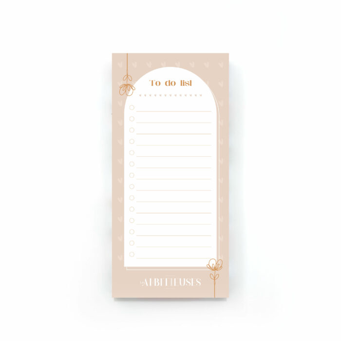 To do liste édition limitée fête des mères recto