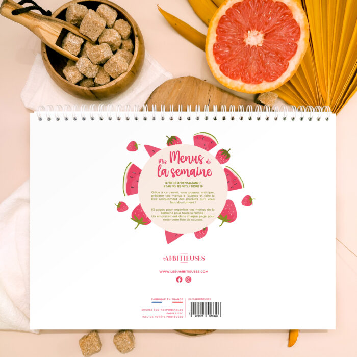 Menu de la semaine pastèque verso