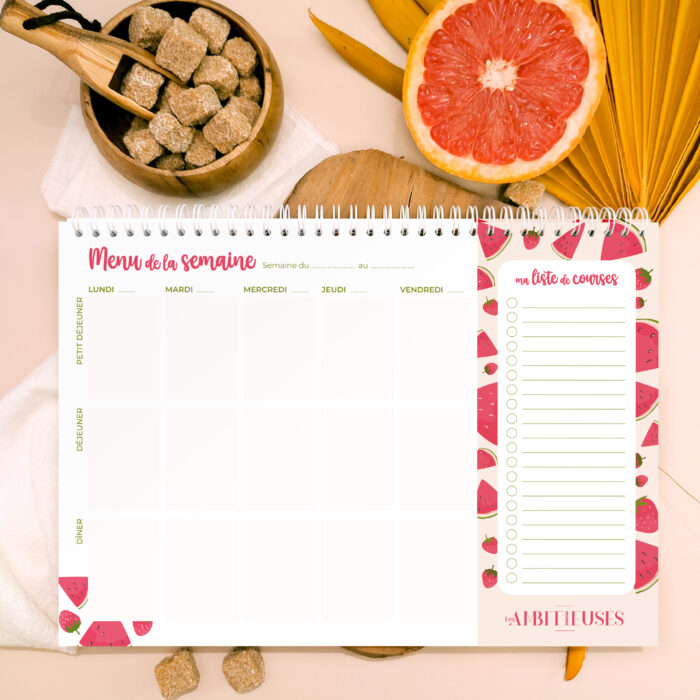 Menu de la semaine pastèque intérieur