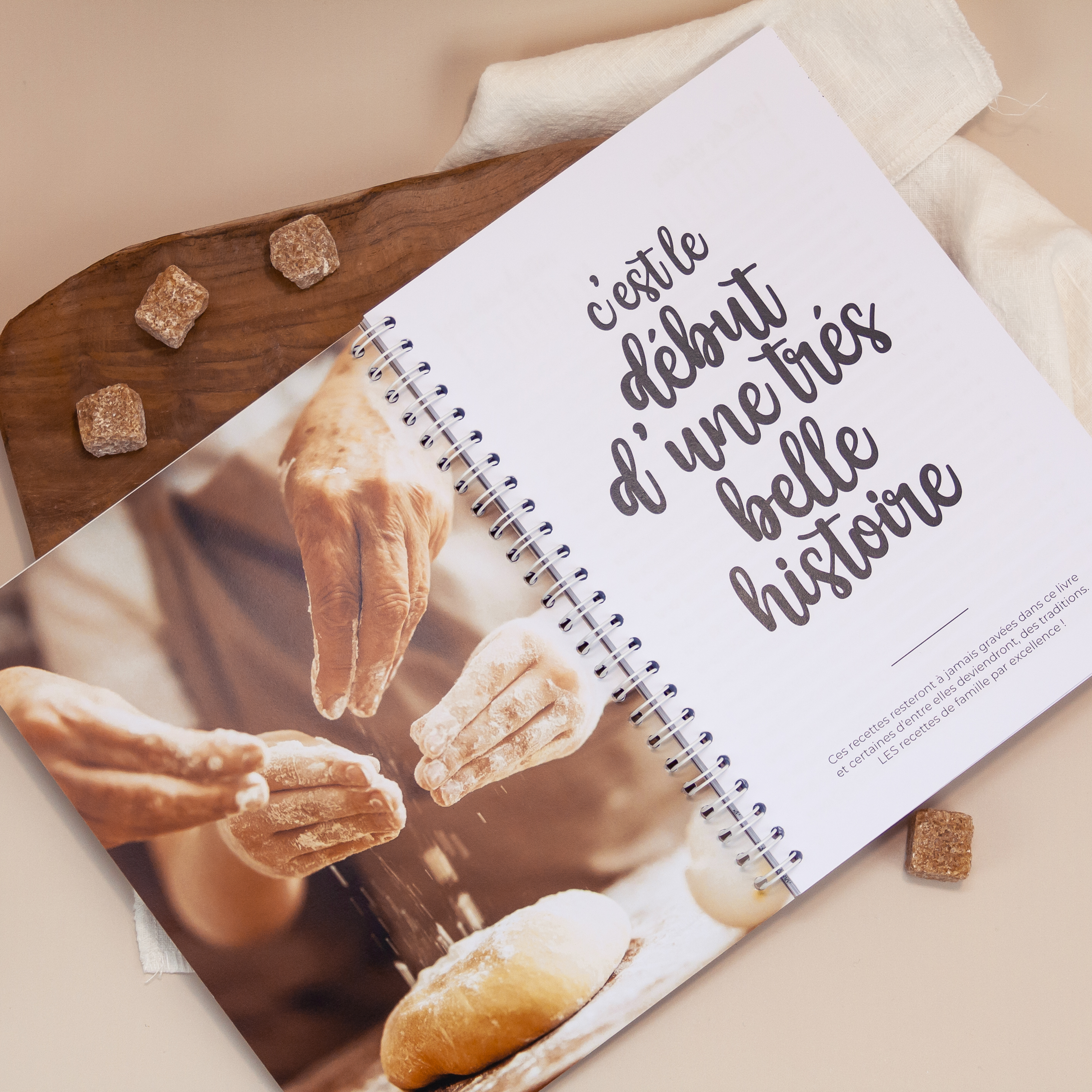 Carnet de recettes à remplir édition limitée – Love You