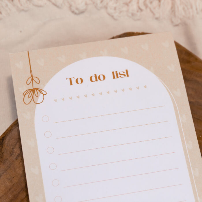 Liste en bloc idée fête des mères