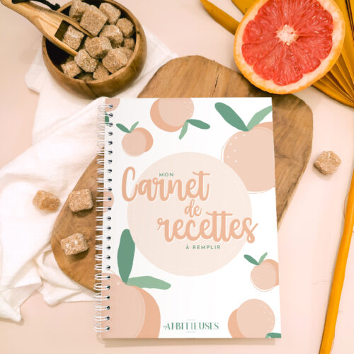 Livre de recettes à remplir - ON RANGE TOUT