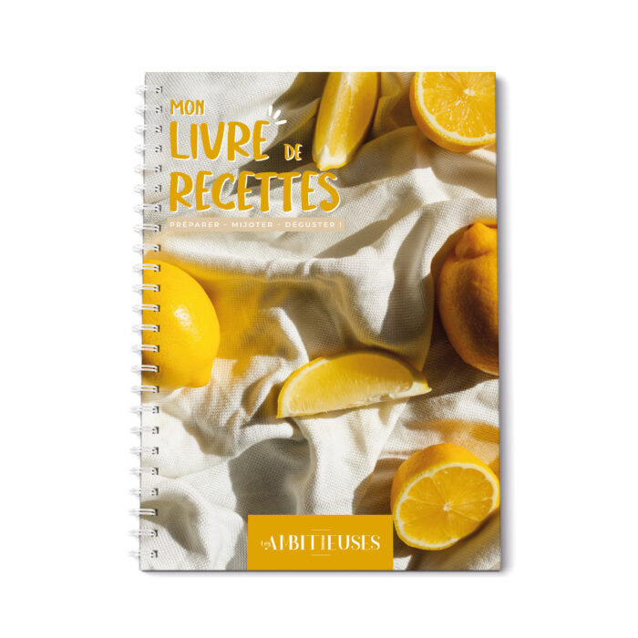 Livre de recettes citron recto