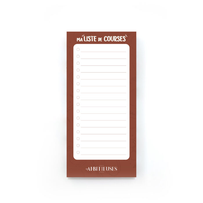 Liste de courses type