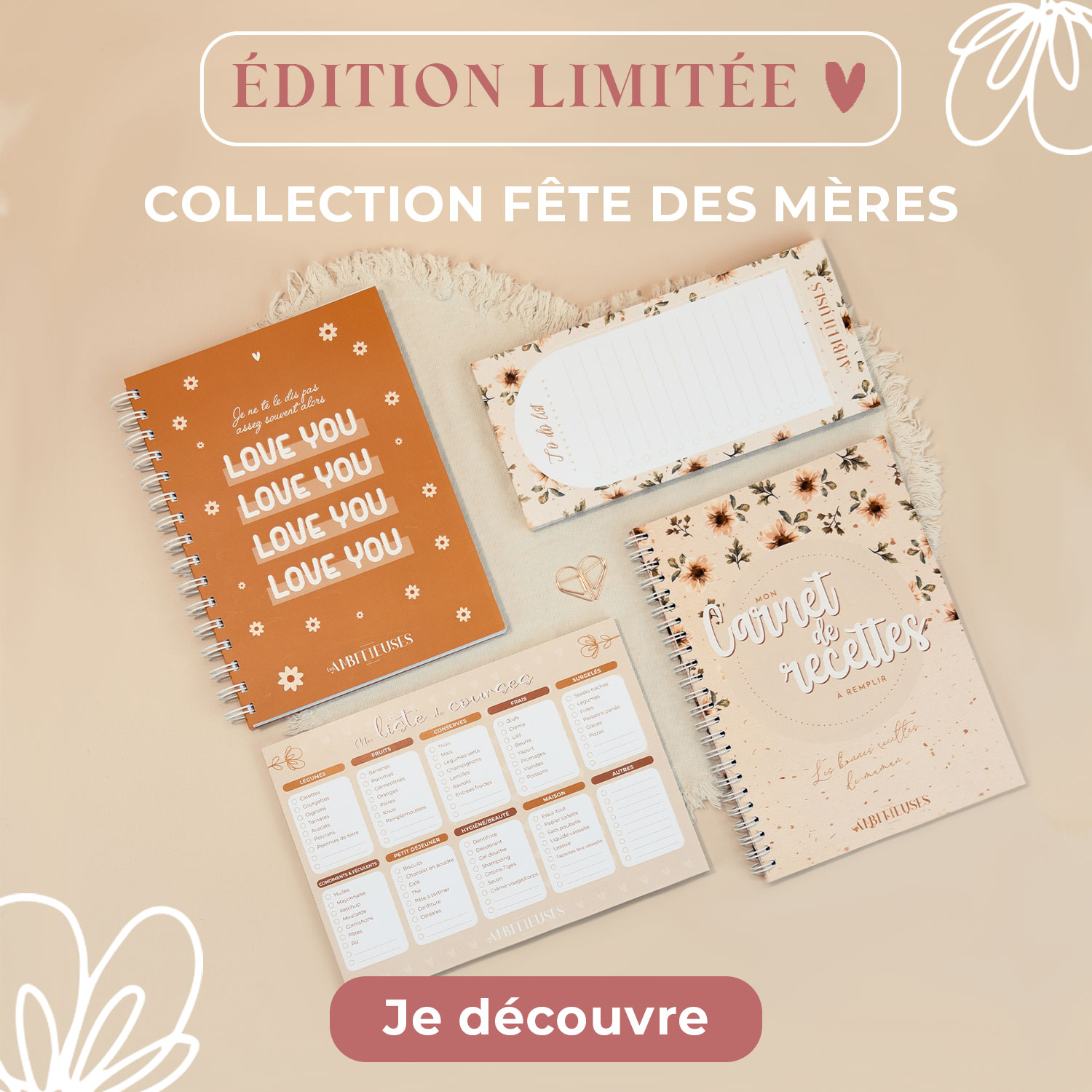 Nouvelle collection fête des mères