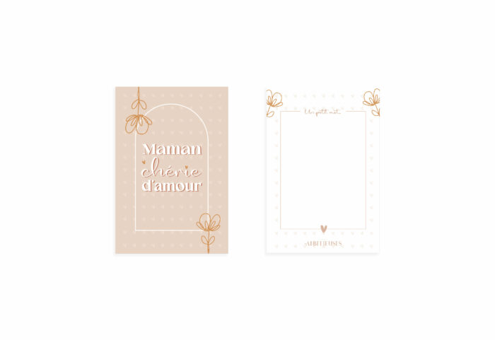 Carte de remerciement offerte