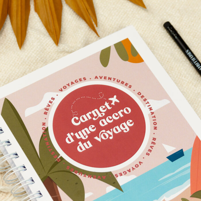 Zoom couverture carnet de voyages