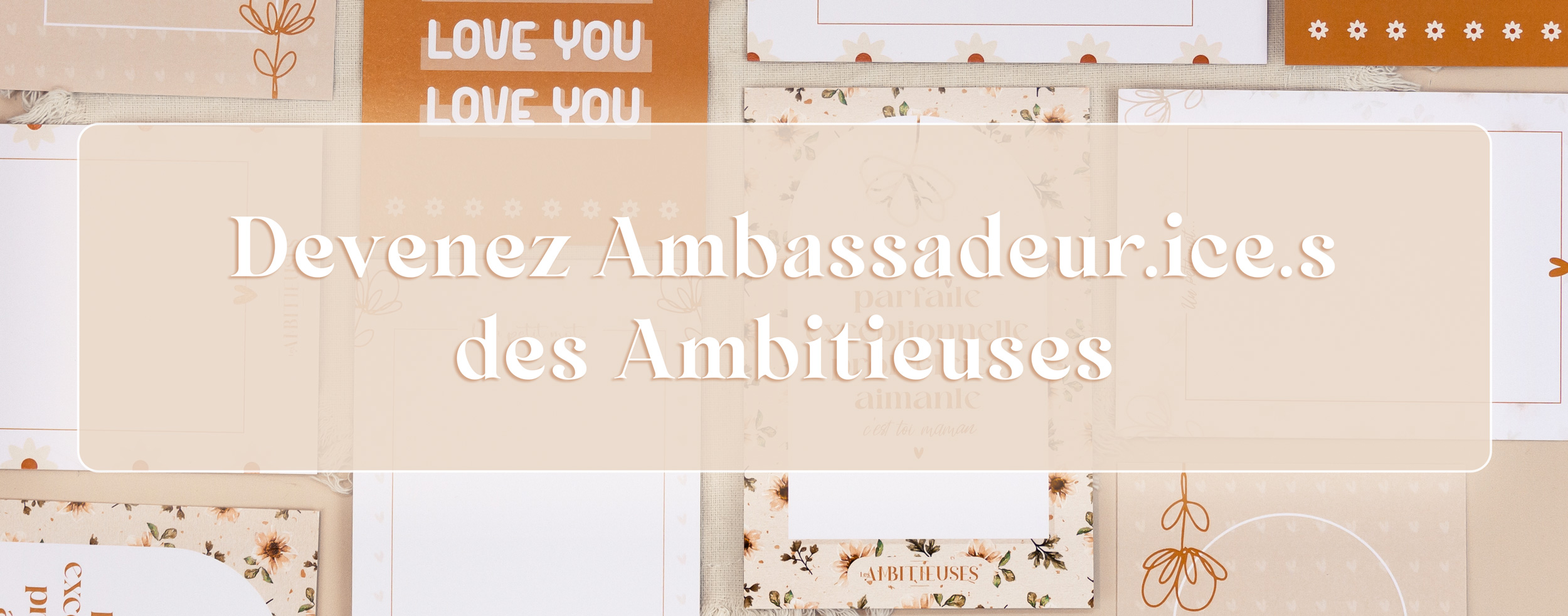 Programme Ambassadeur Les Ambitieuses