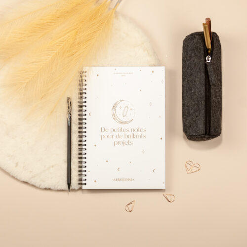 Agenda semainier 2023 - Céleste blanc