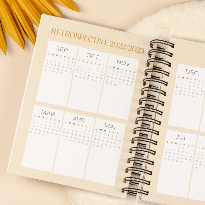 Agenda planner 2022 2023